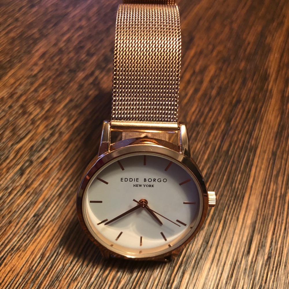 Never worn Eddie Borgo Rose Gold Watch
